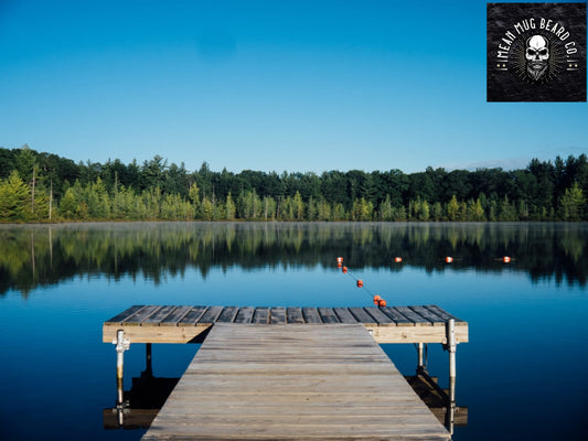 Crystal Lake Beard Oil (Cedarwood, Sandalwood, Amber, Musk, Lavender, Rosemary, and Mint)