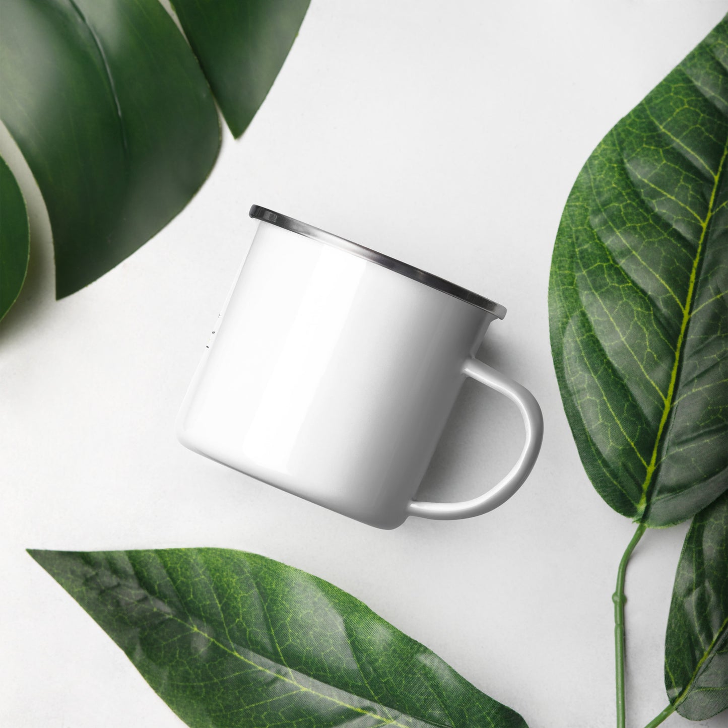 Mean Mug Logo Enamel Mug