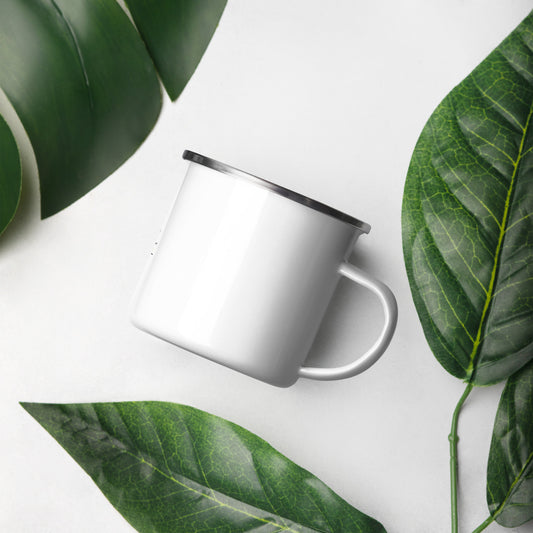 Mean Mug Logo Enamel Mug