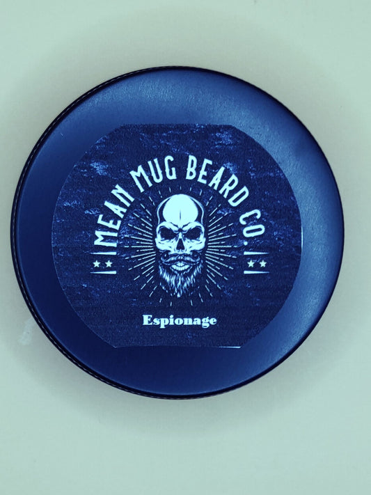 Espionage Beard Balm (Lemongrass, sandalwood, patchouli, peppermint)