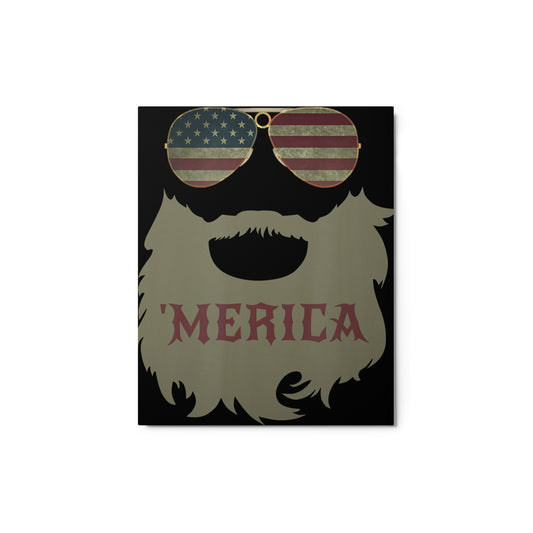 'Merica Metal prints