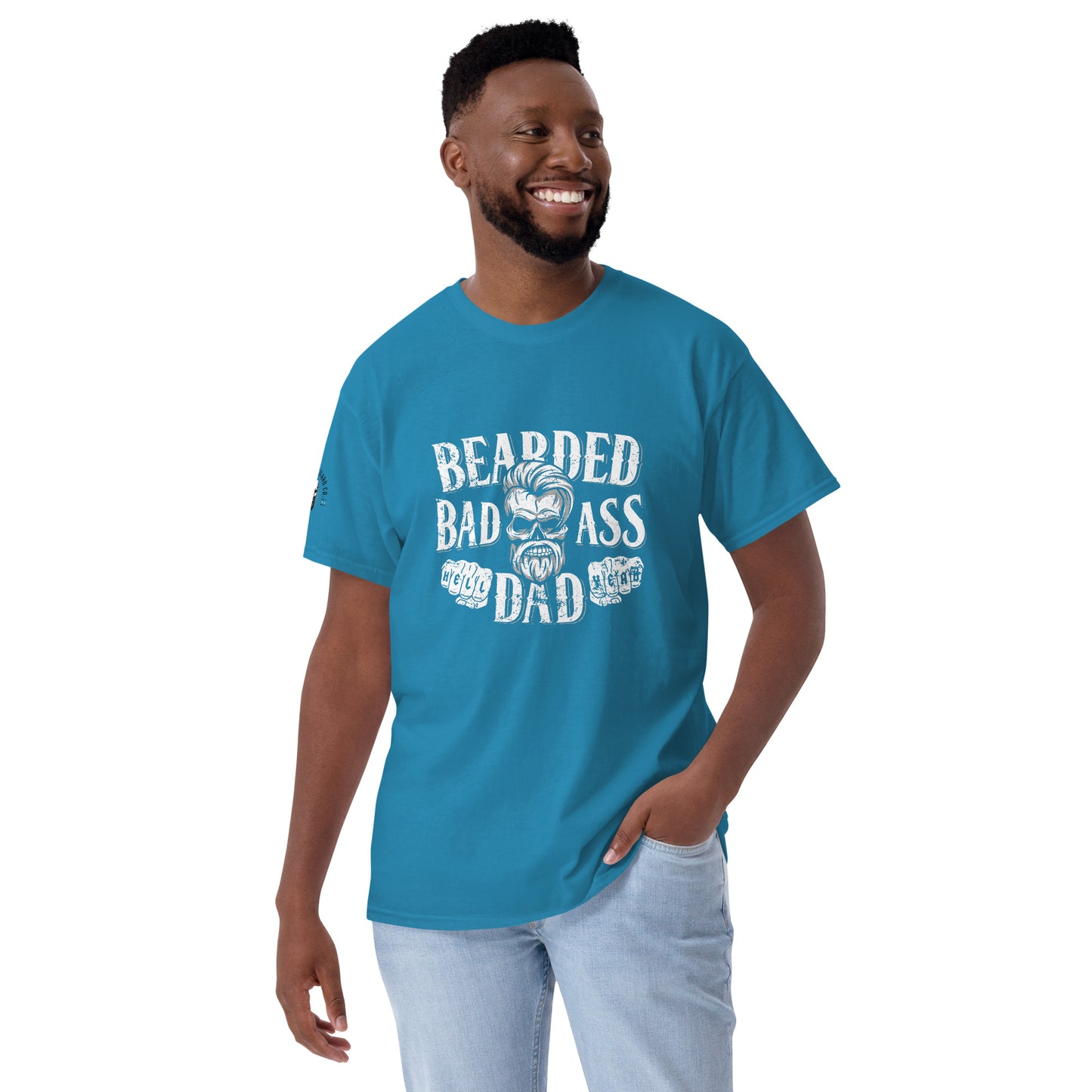 Bearded Badass Dad T-Shirt