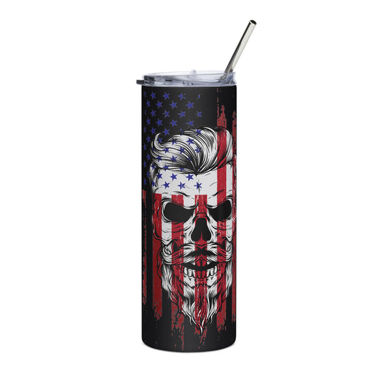 Skull Flag Stainless steel tumbler
