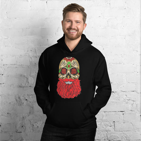 Red Beard Skull Hoodie