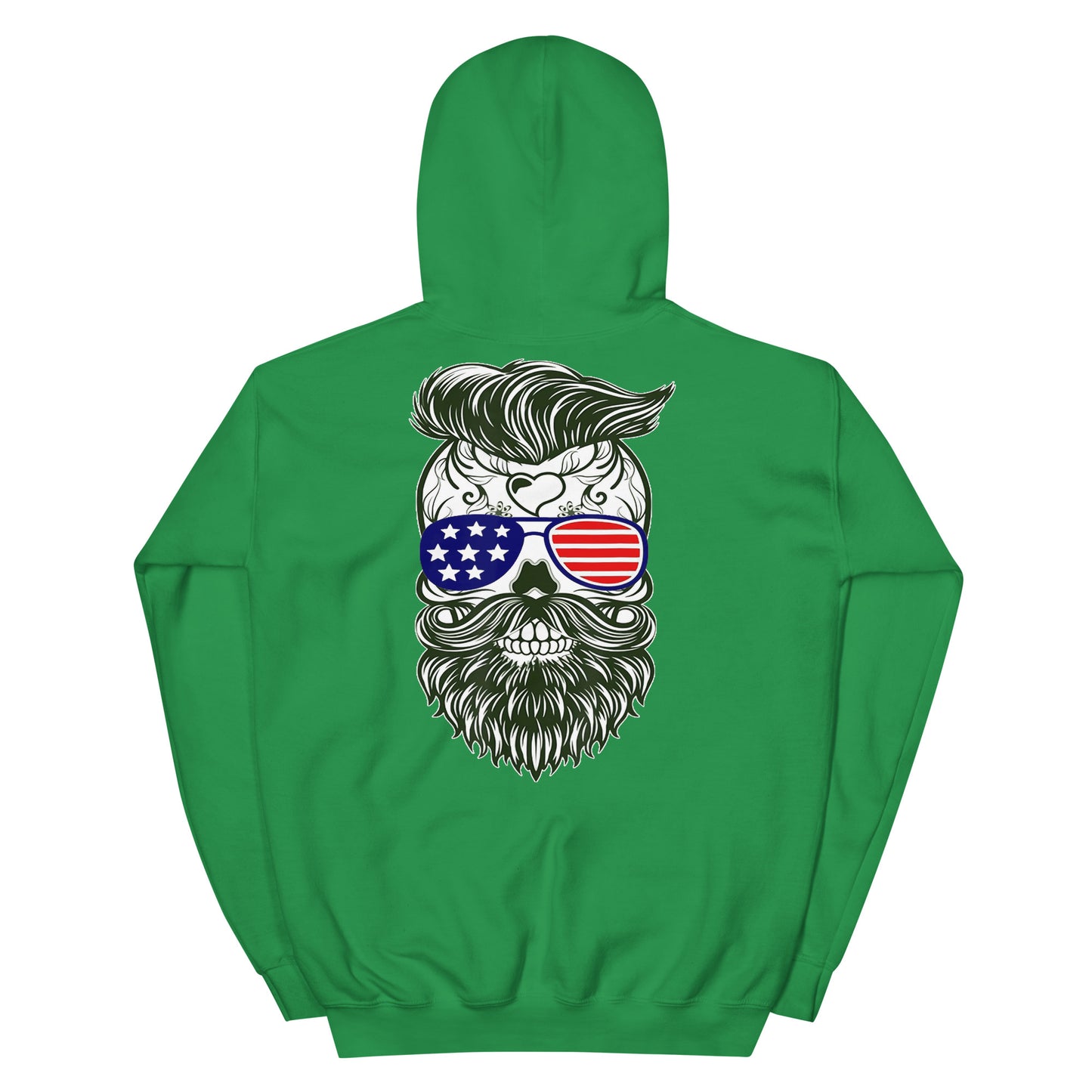 Stars and Stripes Skull Hoodie