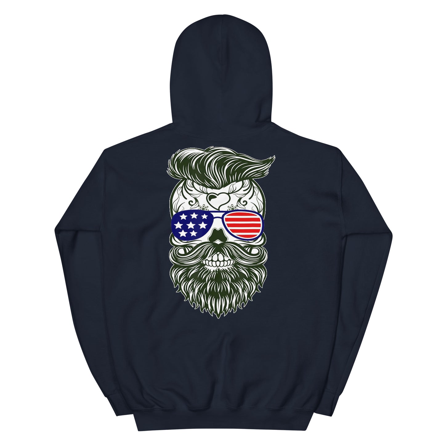 Stars and Stripes Skull Hoodie